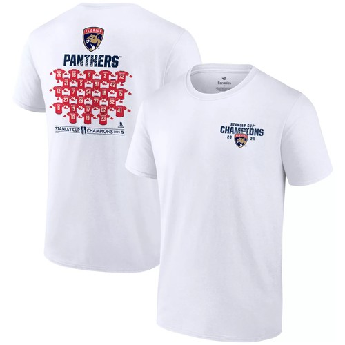 Fanatics Florida Panthers 2024 Stanley Cup Champions Trikot Kader Shirt 4XL Neu - Bild 1 von 4