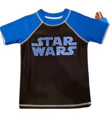 Star Wars The Force Awakens SwimShirt Size XS UPF 50 Rash Guard NWT