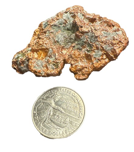 Natural Copper Piece Lake Superior Michigan - Picture 3 of 4
