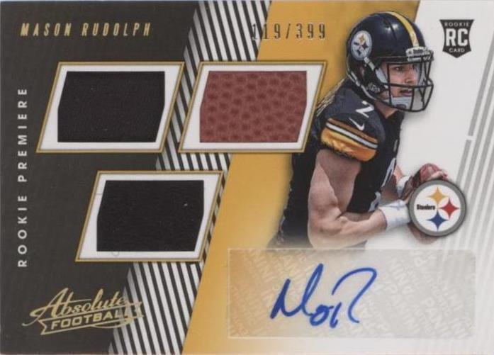 Mason Rudolph Trading Cards for sale | eBay