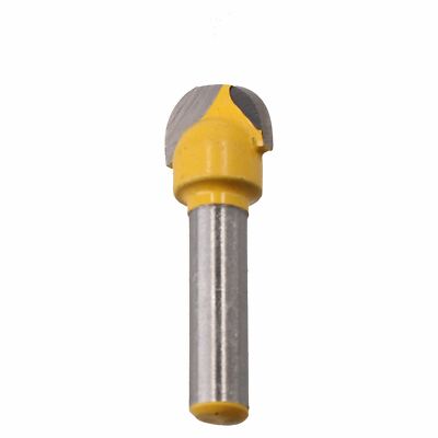 TCT Cove Box Router Bit 12,7 mm D 6,3 mm Radius Cutter Schneidwerkzeug 1/4 Sc...
