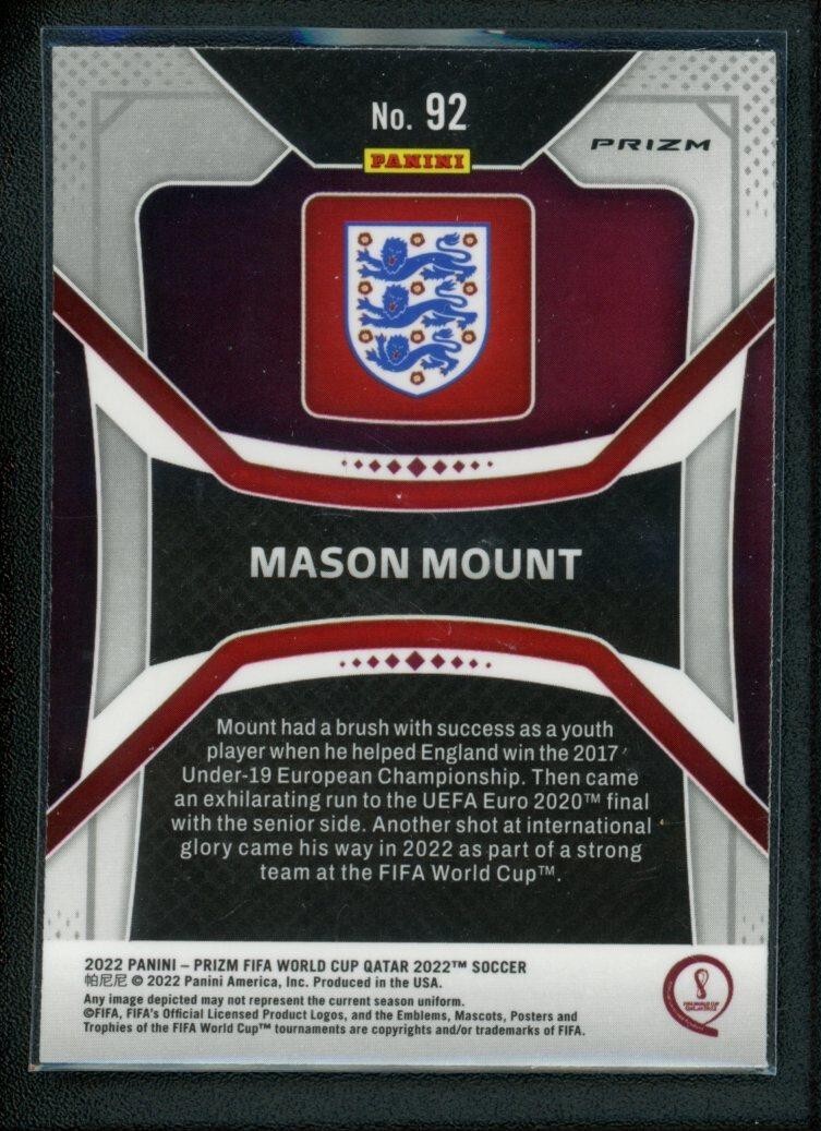 2022 MASON MOUNT PANINI PRIZM FIFA WORLD CUP QATAR 2022 SILVER | eBay
