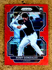 2022 Panini Prizm Baseball Tier II Red Wave Prizm Romy Gonzalez RC #197 /99