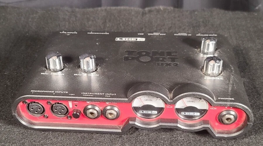 Line 6 TonePort UX2 Digital Recording Instrument Audio Interface USB computer - Image 2 of 4