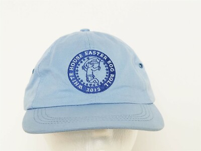 White House Easter Egg Roll 2013 Blue Ball Cap Hat Barack Obama Snapback