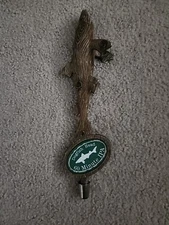 Dogfish Head Beer Tap Wood Grain Driftwood  - 60 Minute IPA - Shark - Beach 