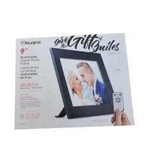 Aluratek 9" Multimedia Digital 16 GB/Go Photo Frame