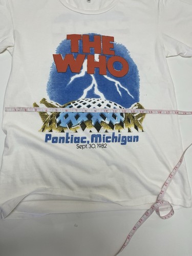 NEW Junk Food Men T-shirt Color Beige Size Xs “ The Who” Michigan Rock America - Picture 9 of 10