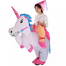 Inflatable Unicorn Adult Fancy Dress Costume Hat Princess Hen Stag Night Outfit
