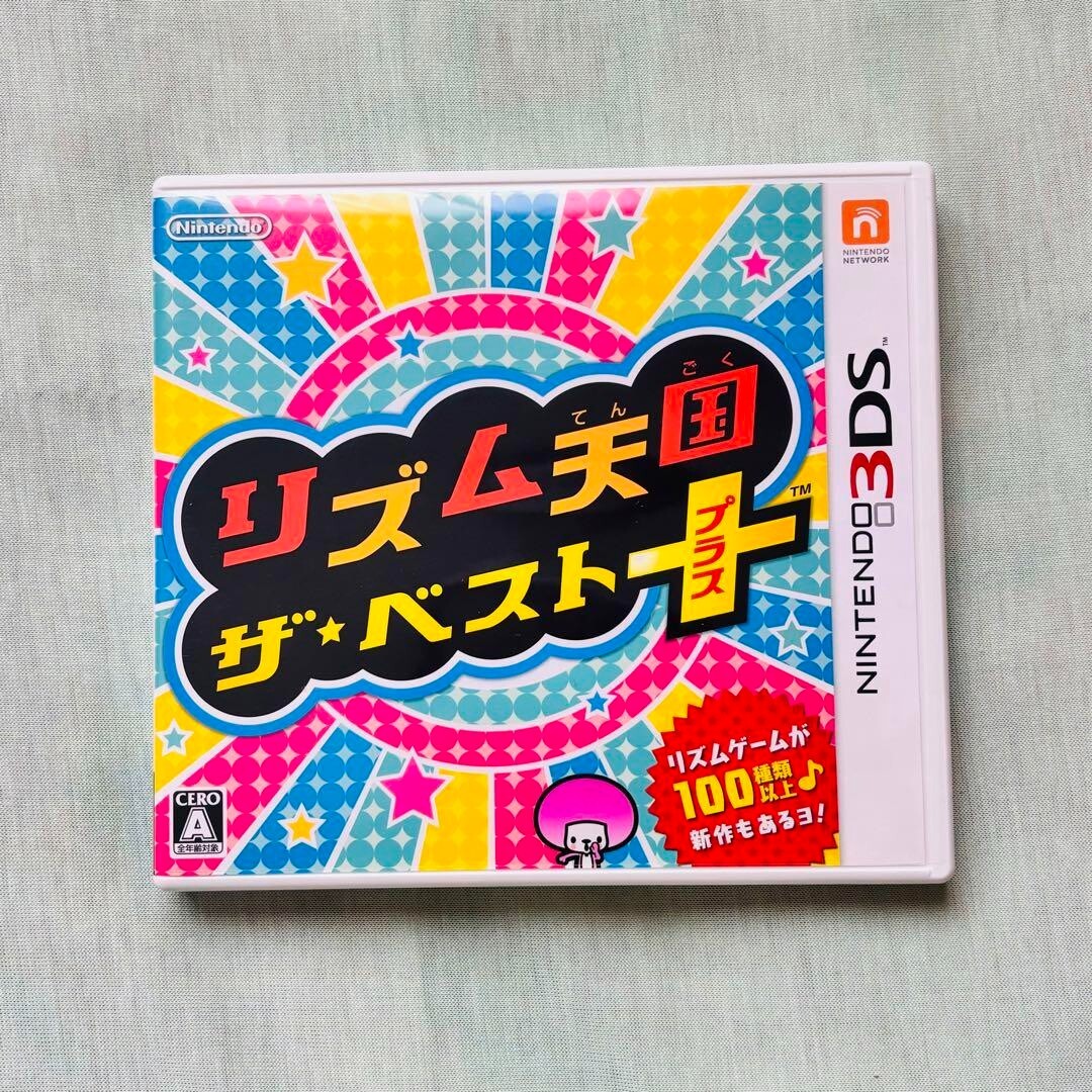 新品 3DS リズム天国 ザ・ベスト+ Rhythm Heaven Rhythm Tengoku The Best Plus Heaven Megamix Nintendo 3DS NTSC-J