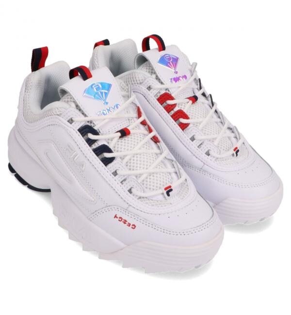 FILA DISRUPTOR 2 TOKYO Limited Japan model WHITE / FNAVY