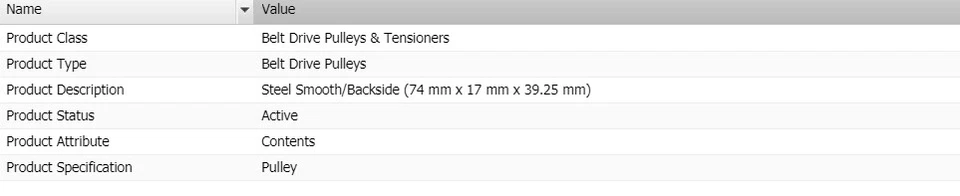 Drive Belt Pulley Gates For 1998-2002 GMC T7500 L6-7.2L - Imagem 2 de 4