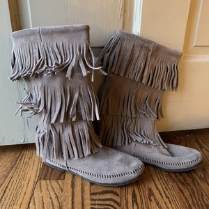 womens tall moccasins boots