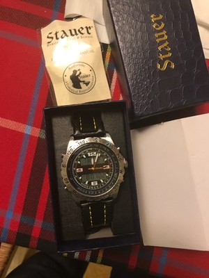 stauer centurion hybrid watch