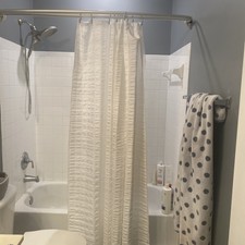 White Shower Curtain Guc 