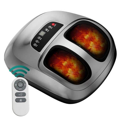 Shiatsu Foot Massager with Heat Vibrate Deep Kneading for Fasciiti Neuropathy