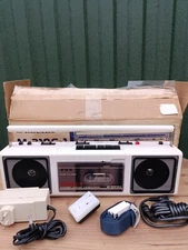 Soviet vintage rare cassette tape recorder Vesna M-310S-1 stereo.