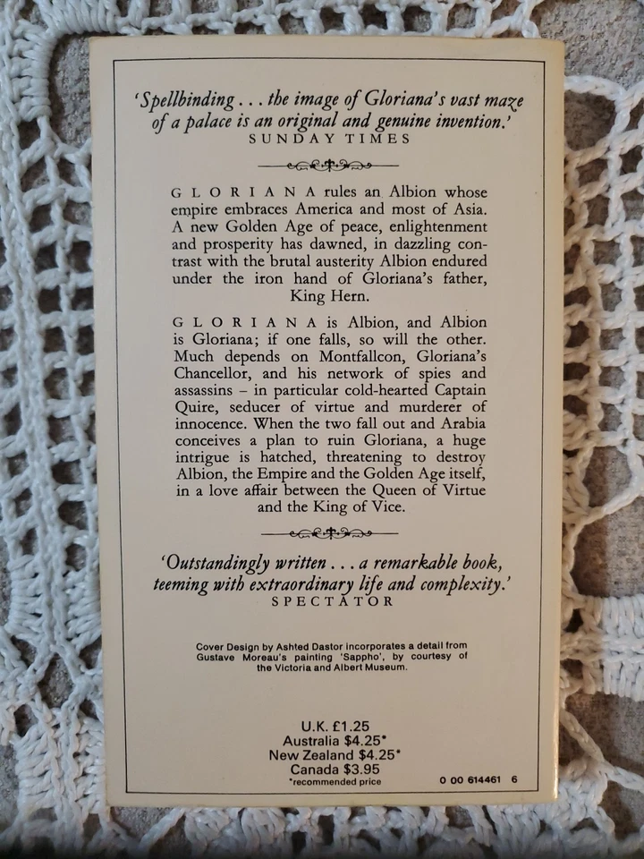 Gloriana or the Unfulfill'd Queen by Michael Moorcock Fontana 1978 Good Foto 4 de 4