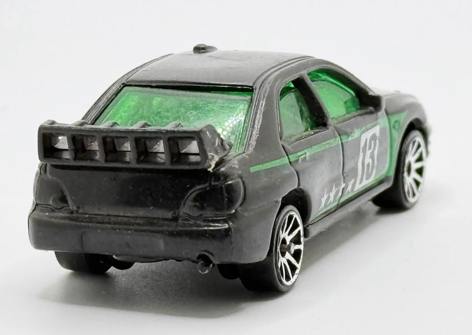 风火轮 Target Track Stars SUBARU IMPREZA 黑色 带铬 10 辐 2003 — 第 4/4 张图片