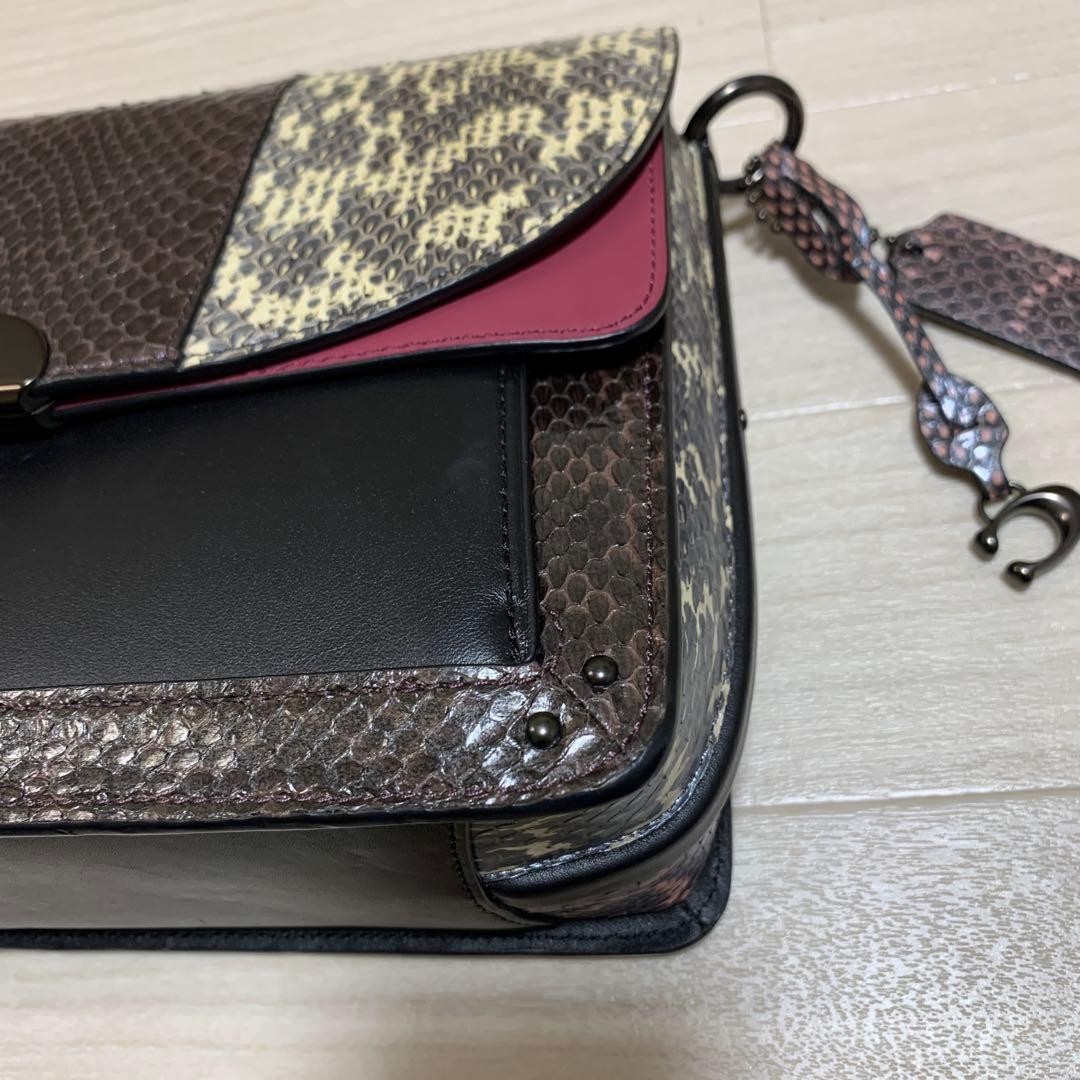 Coach Dreamer Python Pattern 2-Way Shoulder Bag L… - image 11