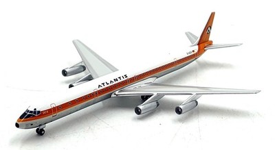 Aero Classics 1/400 Scale 300326B - Atlantis D-ADIX Douglas DC-8-63CF Flugzeug