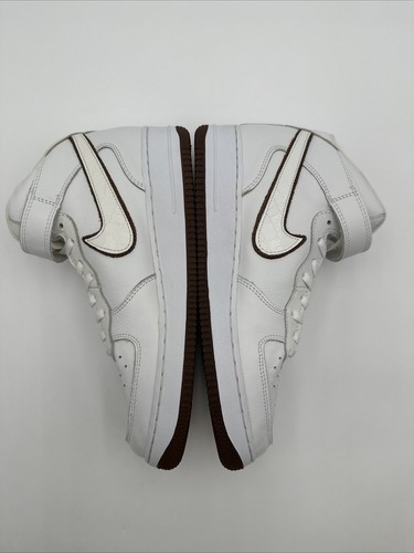 Nike Air Force 1 Mid White Bison Varsity Red 2003 Size 10.5 Brand New 306352-115 - Picture 3 of 24