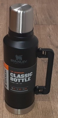 Stanley Trinkflaschen & Thermoskannen Classic Vakuum-Flasche, 1,9 Liter, schwarz