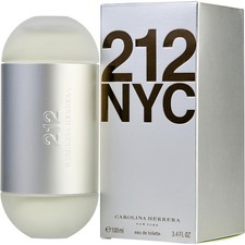 Carolina Herrera 212 NYC EDT For Women 3.4 oz / 100 ml New In Box