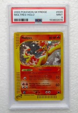 Pokemon Moltres Holo Card H20/H32 Skyridge PSA 9 - New Cert, Super Strong 9! on eBay