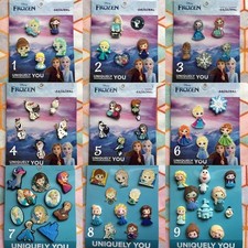 Crocs Handmade jibbitz5-10pc Disney frozen princess shoe charms set