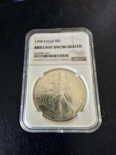 1994 1 oz Silver American Eagle (Brilliant Uncirculated)