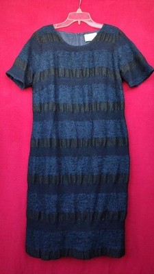 Women Marina Rinaldi Dress Blue Alpaca 38 / M / 46