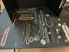 VINTAGE COSTUME JEWELRY LOT OF 60plus Pieces