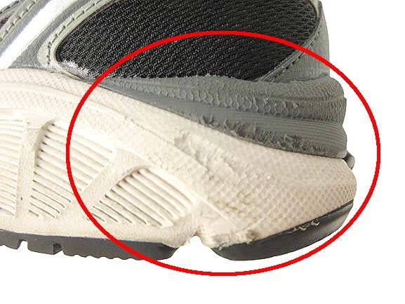 Asics GT2160 Men's Sneakers Black Gray 275cm Used B thumbnail 6