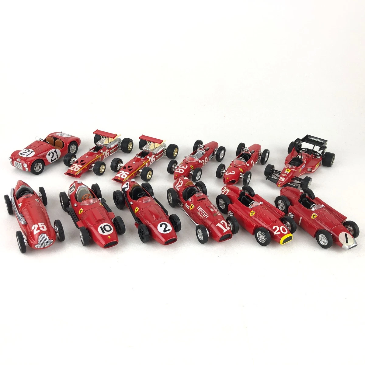 BRUMM FERRARI 1/43 LOT 4 AUTOS NEUVES