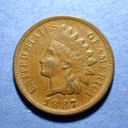 1887 Indian Cent   XF