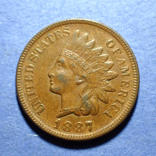 1887 Indian Cent   XF