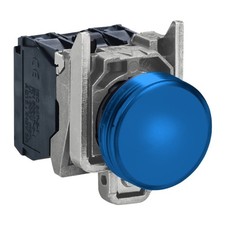 Schneider Electric Leuchtmelder, rund XB4BVB6EX Leuchtmelder Leuchtmelder,