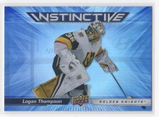 #IN-27 Logan Thompson 2023-24 Upper Deck Instinctive Vegas Golden Knights