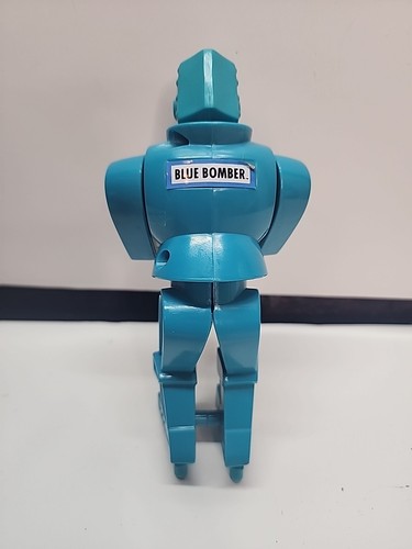 Mattel Rock Em Sock Em Robots Blue Bomber Replacement Toy Component - Picture 3 of 7
