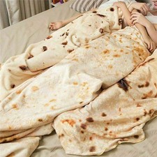 Taco Burrito Tortilla Couverture Douce Flanelle Wrap Jeter Couverture pour Bébé