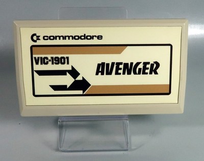 Commodore Vic 20: AVENGER Cartridge (like Space Invaders) Tested & WORKS!
