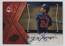 2005 Upper Deck SP Collection SPx Auto 278/350 Grady Sizemore #39 Auto 1m2q