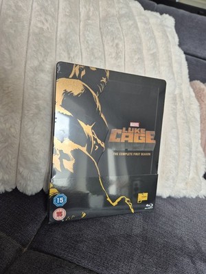Luke Cage  (Blu-ray) Marvel The Complete First Season Zavvi Steelbook Edition