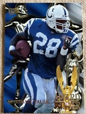 Marshall Faulk 1995 Ultra Award Winners Indianapolis Colts Football Card #2