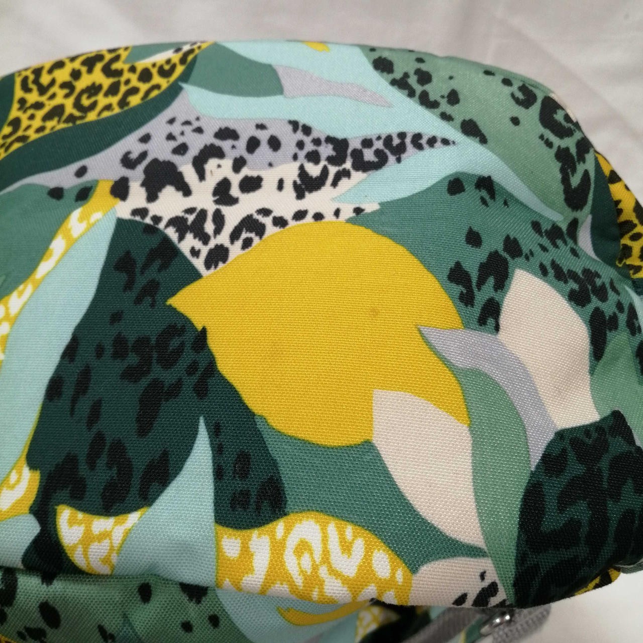 All Over Pattern Backpack Kipling Model Green X Y… - image 10