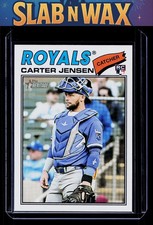 2026 Topps Heritage Carter Jensen Rookie #199 Kansas City Royals RC