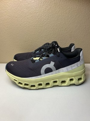 on cloud cloudmonster men s size 10 Blue Neon Iron Hay Running Shoes