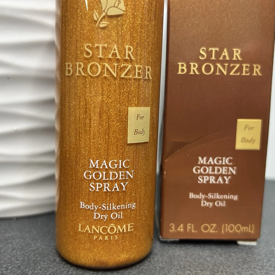 NEW Lancome Star Bronzer Magic Golden Spray 3.4oz Body Silkening Dry Oil RETIRED - Image 2 of 4