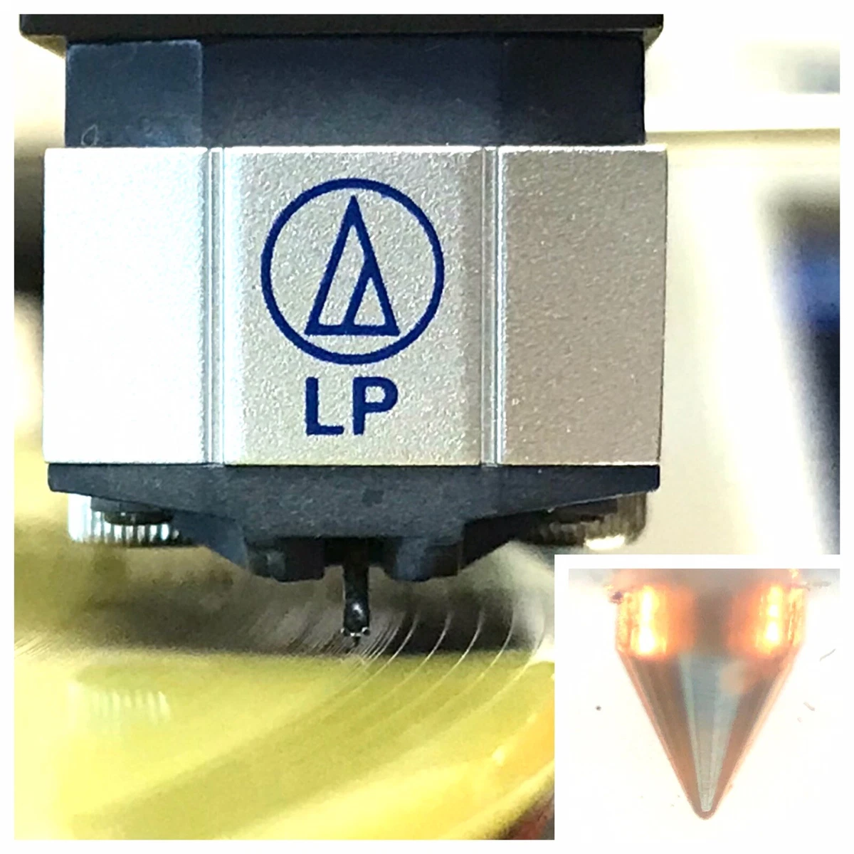 Audio-Technica AT MONO-3/LP Bonded Spherical Retipping 3, 1, .5, .6, .7, .8 mil